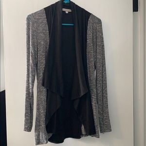 Black and Grey Cardigan